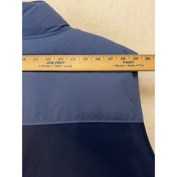 Patagonia Reversible Bivy Down Vest Mens XXL Blue Puffer Full Zip 27587 - Read - Picture 10 of 14